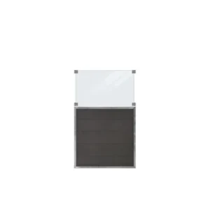 Plus Futura Komposit hegn m/glas 90x144cm 175371-1