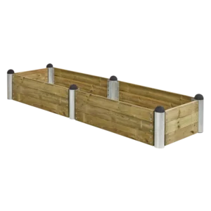 Plus PIPE Højbed 80X270cm H36cm trykimprægneret Pipe10