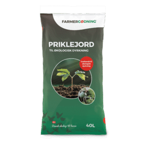 Priklejord til økologisk dyrkning - 40 liter