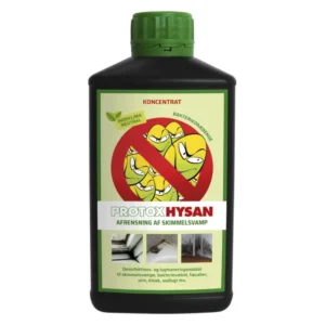 Protox Hysan Desinfektion 0,5l 1.07.6desinfektion & Lugtsanering Indenfor Dampspærre