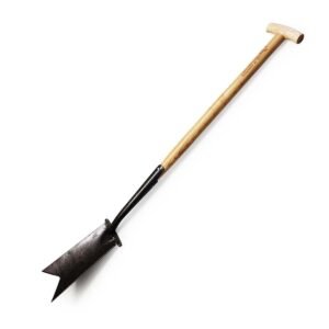 Rodningsspade med trin og askeskaft - 120 cm