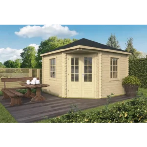 San Jose Bjælkehytte 28 mm - 400801N - 12,25 mÂ²