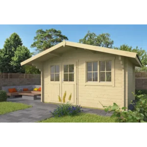 Santa Rosa Bjælkehytte - 58 mm - 400831N - 12 mÂ²