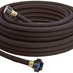 Siveslange Sort 1/2"" m/Kobling 15M