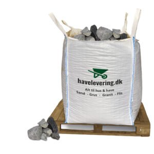 Sorte gabionsten 80/200mm - Gratis fragt i hele DK