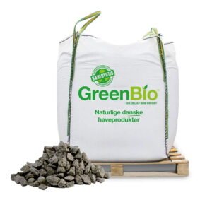 Sorte granitskærver, 11-16 mm - 1700 kg.