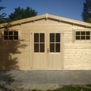 Ubby 380 redskabsskur NY / havehus i ubehandlet på 17,7m2