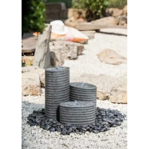 Vandsten Chicago LED 25x15 cm, grå