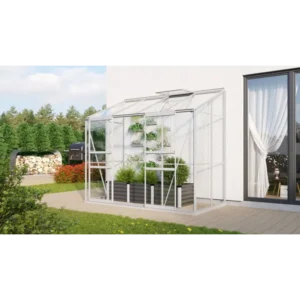 Vitavia Ida 3300 Alu Drivhus 3mm Delt Glas M/sokkel