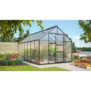 Vitavia Merkur 11500 Sort Drivhus 6mm Poly