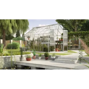 Vitavia Uranus 9900 Alu Drivhus 3mm Delt Glas M/sokkel