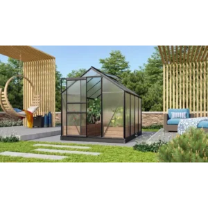 Vitavia Venus 5000 Sort Drivhus 4mm Poly M/sokkel