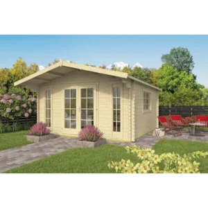 Youngstown Bjælkehytte - 44 mm - 400783N - 18,49 mÂ²